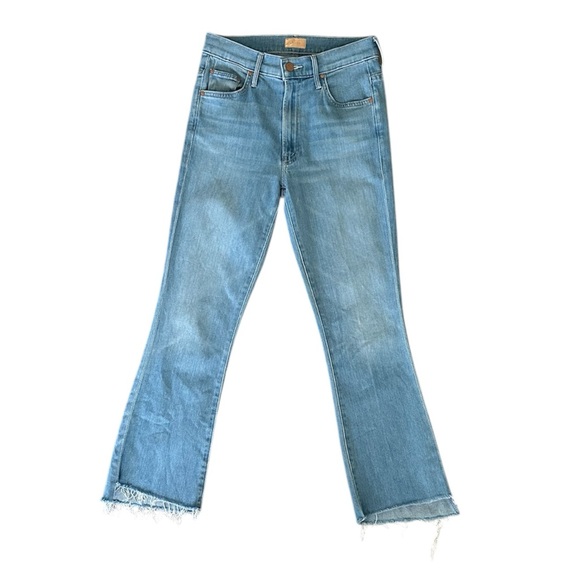 MOTHER The Insider Crop Step Fry Hold My Hand Size 26 - Picture 2 of 12